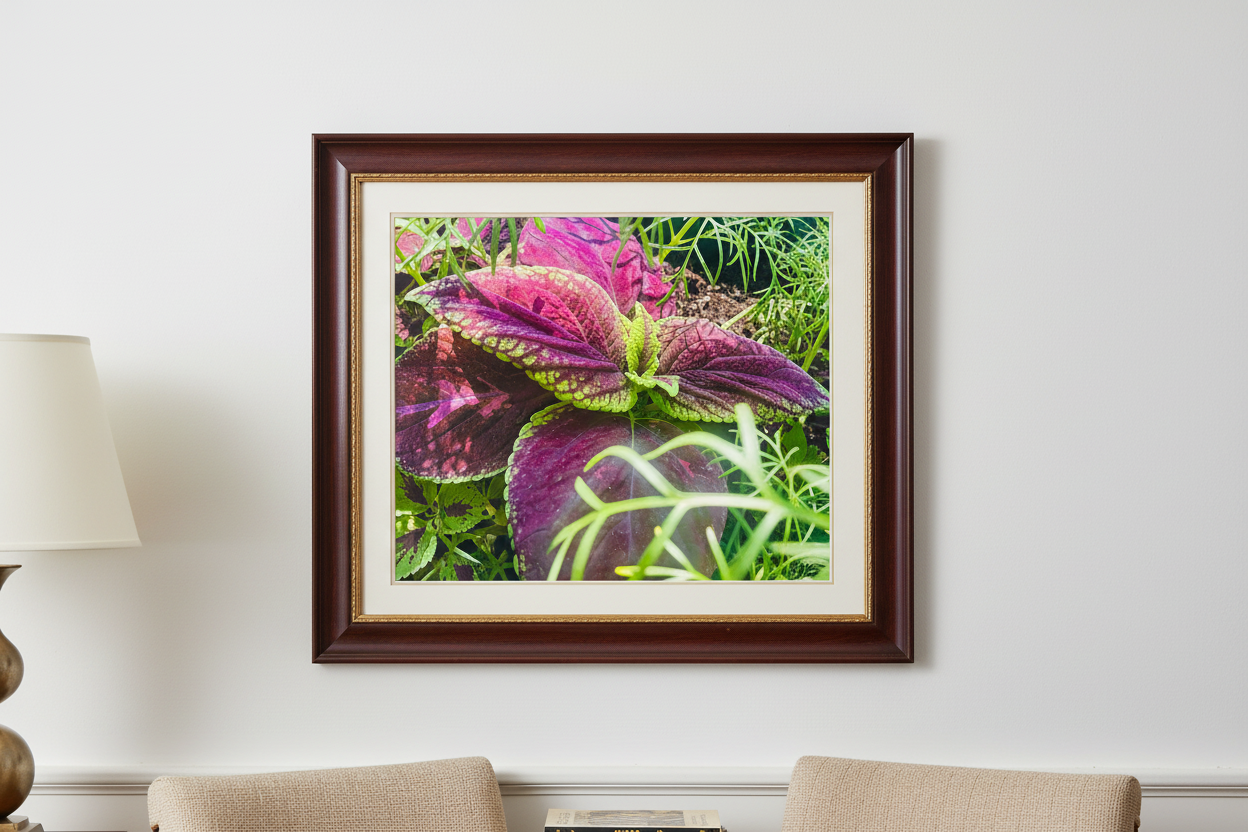 Coleus Framed Wall Art